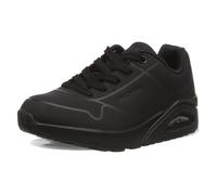 Baskets de ville pour enfants - SKECHERS - Up - Tige embossée - Noir - Lacets
