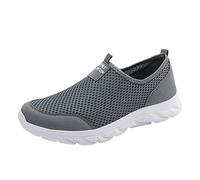 Baskets décontractées en maille pour homme - Respirantes - Légères - Confortables - Antidérapantes - Pour la course à pied, la marche, le tennis - Chaussures orthopédiques douces et confortables