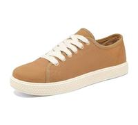 Baskets Décontractées en Toile pour Hommes - Confortables Et Léger, Design Classique à Lacets Semelle Caoutchouc Antidérapante, les Promenades et les Tenues Décontractées Style Timeless et Polyvalent