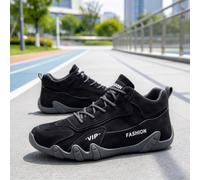 Baskets décontractées et tendance pour homme - Confortables à lacets - Couleur unie - Bout rond - Pour un usage quotidien et le w nd en voyage