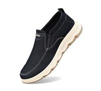 Baskets Décontractées Hommes Pied Large Homme Slip on Chaussures Course Respirantes Pieds Larges Légères La Randonnée et Marche urbaines Ultra Confortables 2025 Orthopédiques