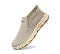Baskets Décontractées Hommes Pied Large Homme Slip on Chaussures Course Respirantes Pieds Larges Légères La Randonnée et Marche urbaines Ultra Confortables 2025 Orthopédiques
