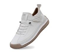 Baskets décontractées pour femme avec Schnrung, leichte Walking Schuhe aus PU weicher Sohle, Bequeme Freizeitschuhe fr Alltag Reise Stadt Spaziergang und Freizeitlook unterwegs täglich, Wh2., 40.5 EU