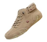 Baskets Décontractées pour Homme Chaussures Orthopédiques De Cyclisme Chaussures De Sport Légères en Maille Respirant Légères Sneakers Chaussure Randonnée À Enfiler Baskets Sécurité Khaki 42