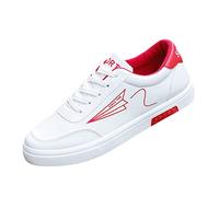 Baskets décontractées pour homme - Légères et confortables - Chaussures plates à lacets tendance - Chaussures d'entraînement pour la randonnée, le travail, le jogging - Baskets classiques d'extérieur