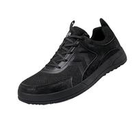 Baskets d'été pour homme - Baskets avec lacets - Chaussures de sport orthopédiques - Chaussures de marche respirantes - Chaussures d'été légères - Chaussures de loisirs - Chaussures basses à lacets