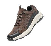 Baskets d'extérieur pour homme - Imperméables - Légères - Antidérapantes - Résistantes à l'abrasion - Chaussures de randonnée tendance - Chaussures de marche - Chaussures de travail - Semelle épaisse