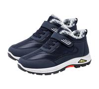 Baskets d'hiver Homme Chaussures de Sport Randonnée Doublure Peluche Polaire Chaude Polaire Orthopédiques Semelle Antidérapante Légères Chaussures Décontractées 41
