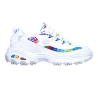 Baskets D'Lites Summer Fiesta - SKECHERS - Femme - Blanc - Synthétique - Lacets 39