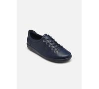 ECCO Femme Soft 2.0 Tie Shoes, Marine, 41 EU