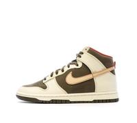 Baskets Écru/Marron Homme Nike Dunk High Retro 38 1/2