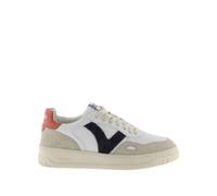 Baskets effet cuir et cuir fendu Victoria Seul Blanc 41