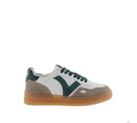 Victoria Basket Basse Unisexe Seul Effet Cuir & Pièces Colorées & en Croûte De Cuir en Contraste 1257125 pour Adulte Verde 41