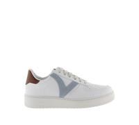 Baskets effet cuir femme Victoria Madrid Bleu 41