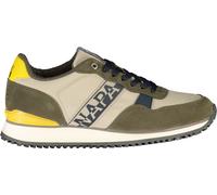 Baskets élégantes pour hommes, beige, avec détails contrastés et lacets, taille : 40 Couleur : Beige