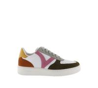 Baskets en croÃ»te de cuir femme Victoria Madrid Vert 36
