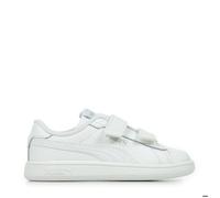 PUMA Mixte Enfant Smash 3.0 SD V PS Basket, Puma Blanc Cool Light Gris, 22 EU