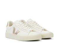 Baskets en cuir blanc/or pour femme - EUR 36 37