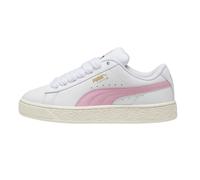 Puma - Chaussure Basse en Daim Blanc/Rose Lilas - Femme - Chaussures - Blanc - Taille: 37 EU