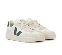 Baskets en cuir blanc/vert pour femmes - EUR 39 39