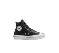 Baskets En Cuir Chuck Taylor All Star Lift Platform Pour Juniors ? Style Et Confort Unisexe Noir / Ivoire Naturel / Blanc 29