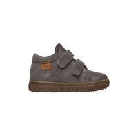 Baskets En Cuir Et Suède Albus Vl Anthracite- 27