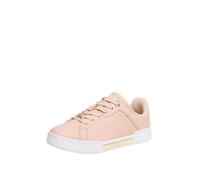 Baskets en cuir femme Tommy Hilfiger Ref 59100 TRY Rose 36