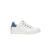 Baskets en cuir hasselt 2 zip. blanc 30