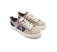 Baskets en cuir marron Pepe Jeans Allen Flag pour homme, taille 40 AWE