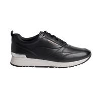 Baskets en cuir - MICHAEL KORS - Allie Stride - Noir - Lacets - Plat 40,5