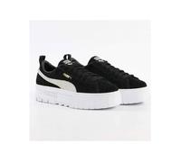 Baskets En Cuir Noir/Blanc Pour Femmes 37