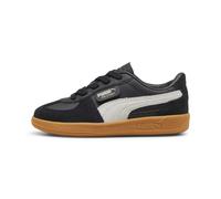 Chaussures Puma Palermo Leather noir pur blanc enfant - 29