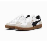 Chaussures Puma Palermo Leather blanc beige noir - 47