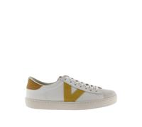 Baskets en cuir Victoria berlin constraste Jaune 40