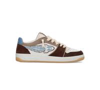 Baskets en daim de vachette enfant Enterprise Japan Egg Rocket 4 Marron 38