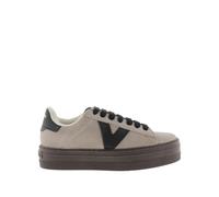 Baskets en daim femme Victoria Barcelona Deportivo Beige 37