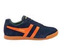 Gola Baskets Harrier suède – Bleu marine / Moody Orange / Sage – EU 45