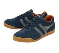 Baskets en daim Gola Harrier - Homme - Bleu - Lacets - Taille 44
