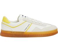 Baskets en daim jaune à textures mixtes Tommy Hilfiger - 38