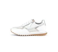 Baskets en maille nappa mÃ©tallisÃ© femme Gabor Blanc 40,5
