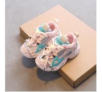 Baskets en maille respirante pour fille et garçon, chaussures d'extérieur plates, nouvelle collection 20223 26