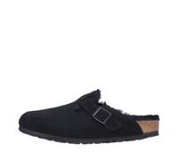 Baskets en peau Birkenstock Sabot Homme Noir - Cuir - BLASTOFF - Lacets - Goujons glitter - Plateau 4 cm 43
