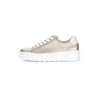 Baskets en satin mÃ©tallisÃ© nappa femme Gabor Beige 40