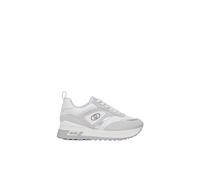 Baskets en suÃšde et cuir femme Liu Jo Maxi Wonder 97 Blanc 39