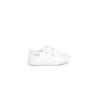 Pisamonas Baskets en Toile avec Scratchs pour Enfant Size 29 Color Blanc