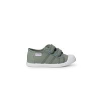 Pisamonas Baskets en Toile avec Scratchs pour Enfant Size 23 Color À Feuilles Persistantes