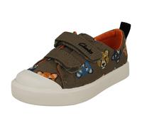 Baskets En Toile Décontractées Pour Enfants Clarks Ville Lumineuses