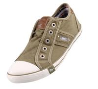 Baskets en toile Mustang - Femmes - Kaki - Légères et confortables 37