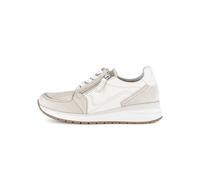 Baskets en velours mÃ©tallisÃ© femme Gabor ManhattanEl Beige 37