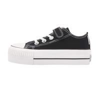 Baskets enfant British Knights Kaya Low - Noir - Textile - Lacets - Plateforme - Mixte 33